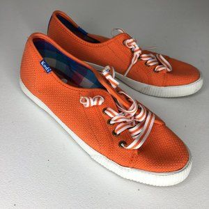 Keds sneakers ORANGE canvas Sneakers  sz 5